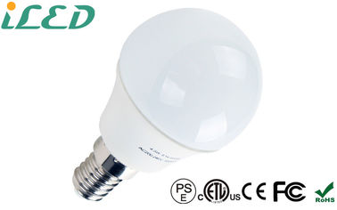 ETL Aluminum SMD LED Globe Vanity Light Bulb Cool White , E14 E27 LED Lamp 4.5W