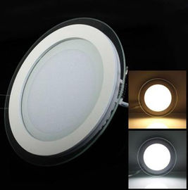Tersembunyi dimmable Putaran LED Panel Cahaya Aluminium dengan IP40