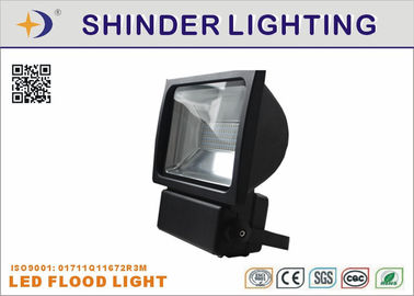 Efisiensi Tinggi 85 - 265V Waterproof LED Banjir Lampu 100W Untuk Seaport / Marketplace