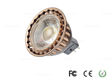 350lm GU5.3 / MR16 AC12V 3W Dimmable LED Lampu sorot Warm White LED Spotlight